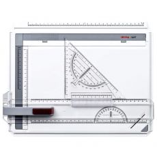 Чертежная доска ROTRING Rapid А4 c 2 магнитными зажимами-фиксаторами и доп. угловым зажимом д/листа