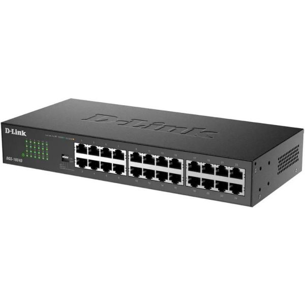 Коммутатор D-link DGS-1024D 24x10/100/1000 Мбит/сек, неуправляемый dgs-1024d/j1a