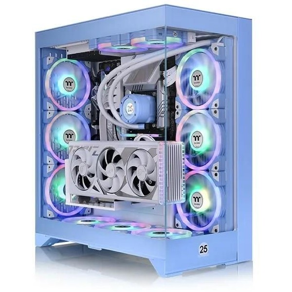 Корпус Thermaltake CTE E660MX Hydrangea Midi-Tower голубой [ca-1y3-00mfwn-01]