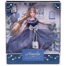 Кукла ABTOYS Amelia Вечерний раут PT-01623 с аксессуарами 30 см